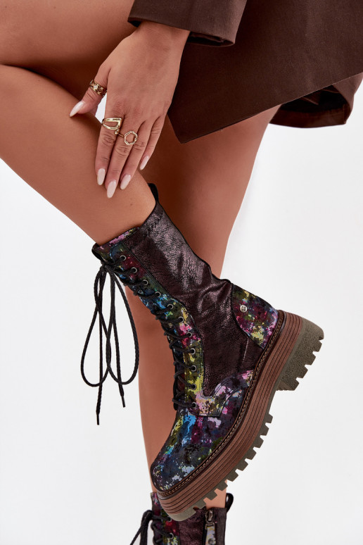 Moteriški aulinukai  auliniai batai  06203-39 įvairių spalvų Moteriški aulinukai  auliniai batai  06203-39 įvairių spalvų