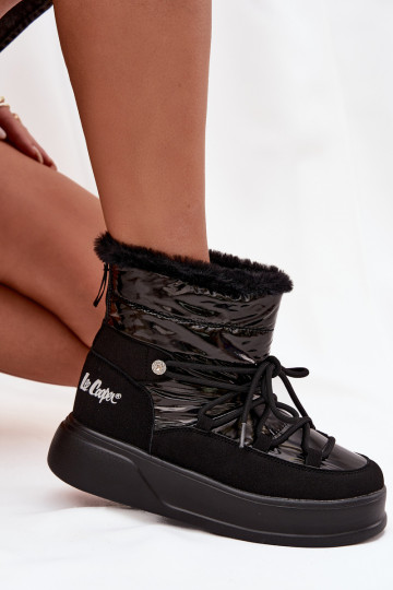 sniego batai  su platforma Lee Cooper LCJ-25-03-3814 Juodos spalvos