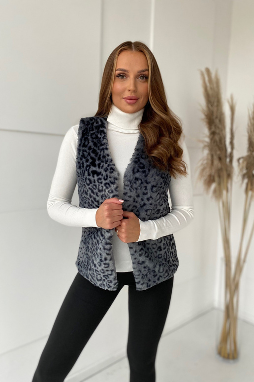 Liemenė grafito spalvos