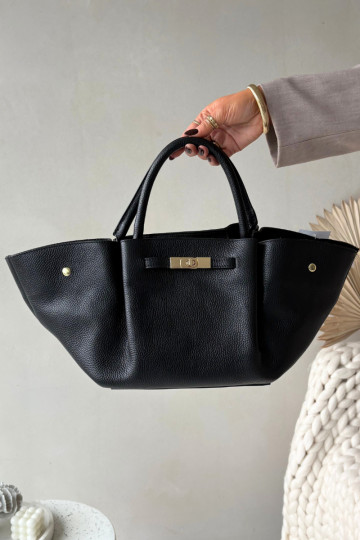 Rankinė Z Naturalnej Skóry juoda Fiorenza 2