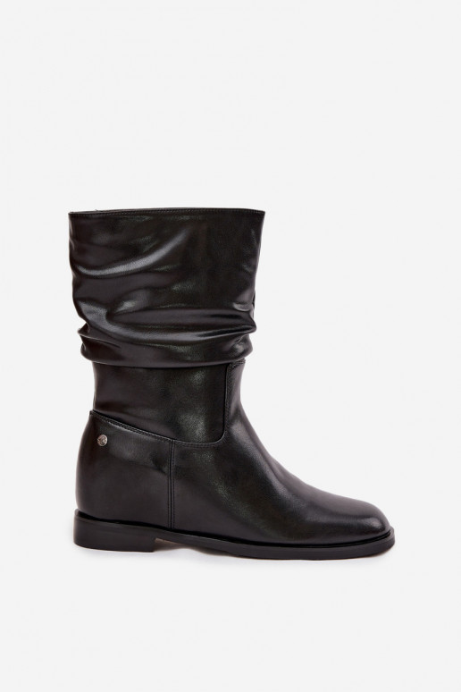 Aulinukai   pašiltinti  K7211-01 Juodos spalvos