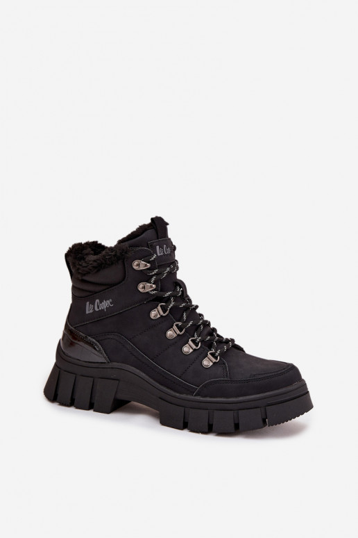 pašiltinti batai  Lee Cooper LCJ-25-31-3911 Juodos spalvos pašiltinti batai  Lee Cooper LCJ-25-31-3911 Juodos spalvos