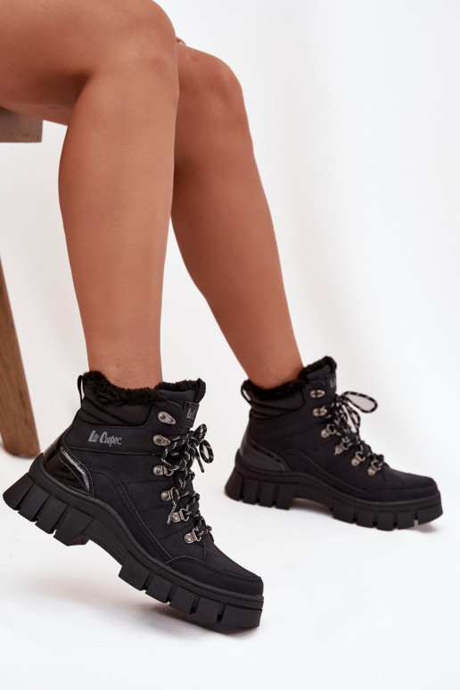pašiltinti batai  Lee Cooper LCJ-25-31-3911 Juodos spalvos pašiltinti batai  Lee Cooper LCJ-25-31-3911 Juodos spalvos