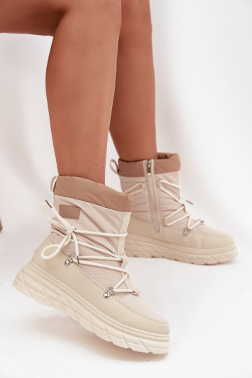 sniego batai   Lee Cooper LCJ-25-44-3931 smėlio spalvos