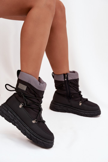 sniego batai   Lee Cooper LCJ-25-44-3930 Juodos spalvos