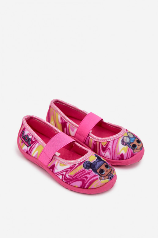 balerinos   Šlepetės Dla Dziewczynek L.O.L. SURPRISE rožinės spalvos Janeline