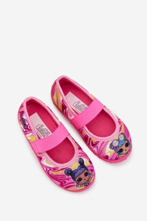 balerinos   Šlepetės Dla Dziewczynek L.O.L. SURPRISE rožinės spalvos Janeline