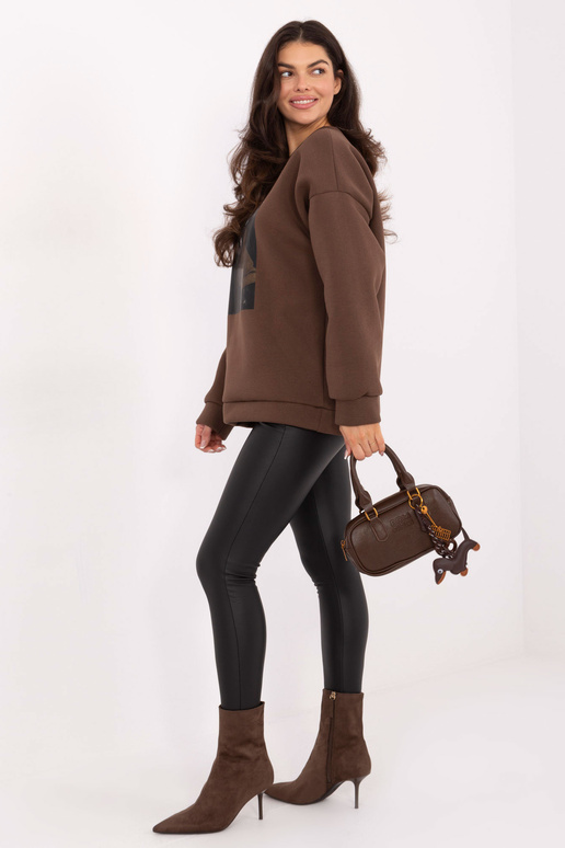 Džemperis MI rudos spalvos