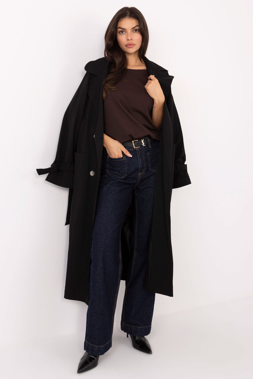 Marškinėliai tamsiai rudi