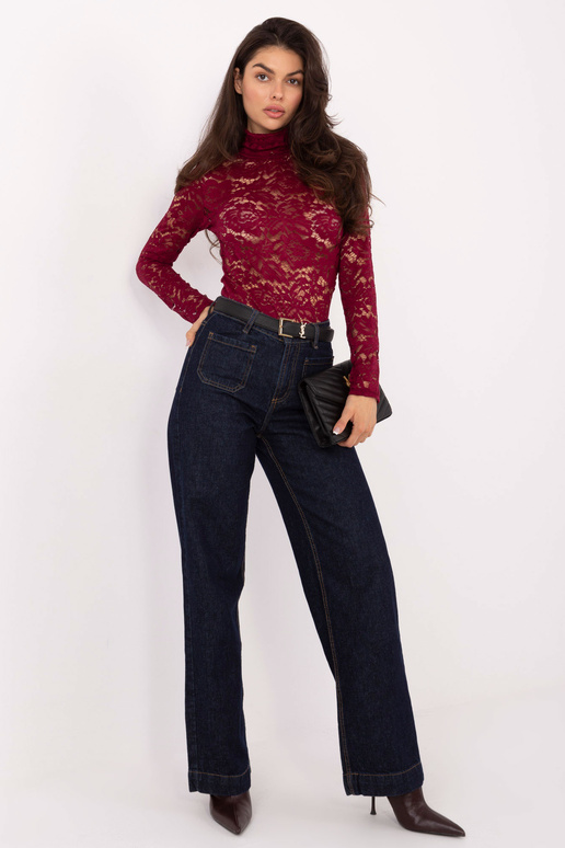 Marškinėliai MI BZ bordo