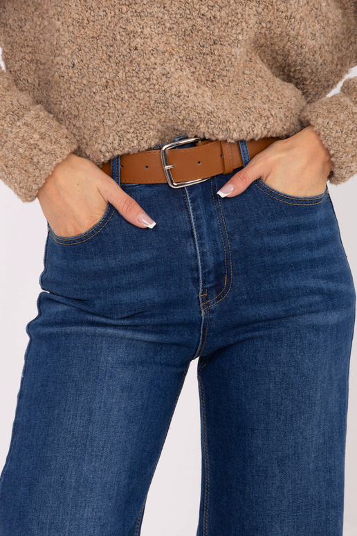 Džinsinės kelnės tamsiai mėlynos spalvos