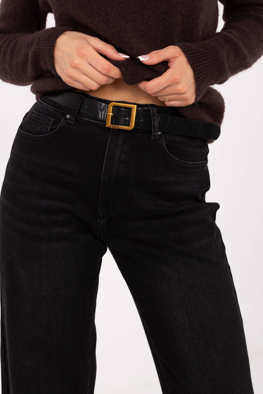 Džinsinės kelnės juodos spalvos