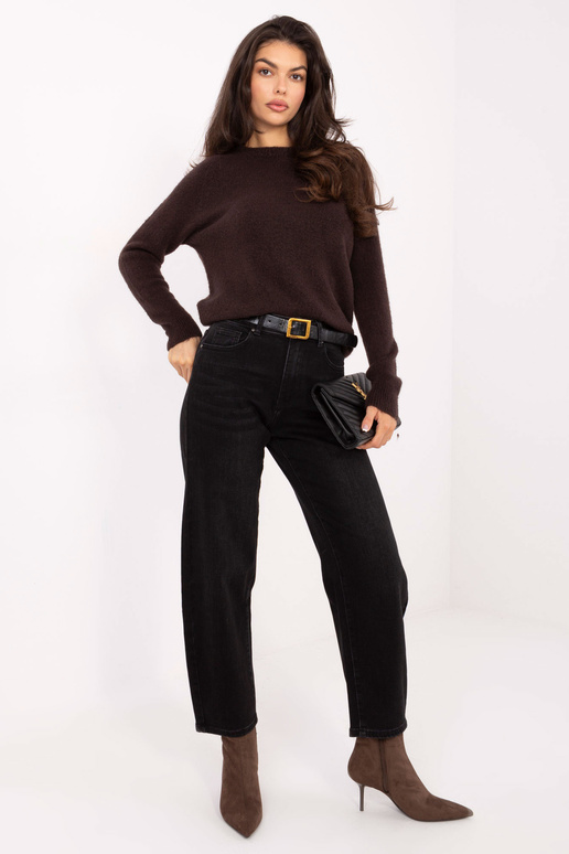 Džinsinės kelnės juodos spalvos