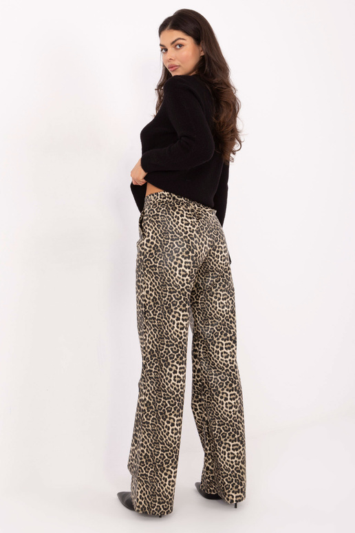 Kelnės LK SP juoda-smėlio spalvos