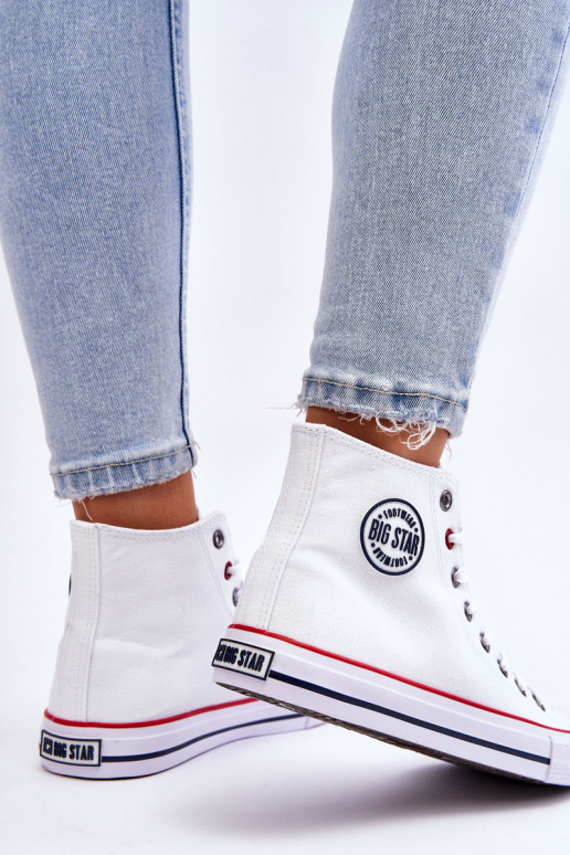   laisvalaikio batai su auliuku Big Star T274026 baltos spalvos