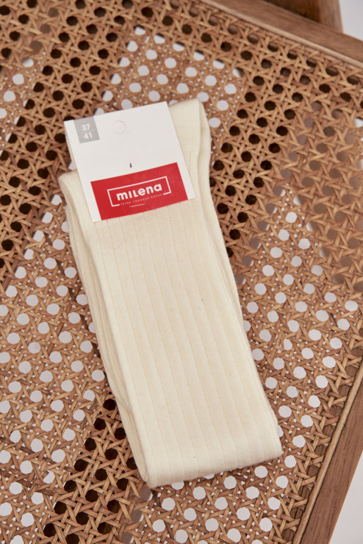 Podkolanówki Z Wełny MERINO dramblio kaulo spalvos