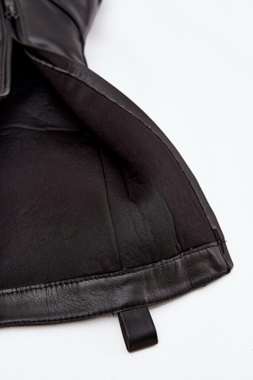 pašiltinti su raišteliais ilgaauliai batai kerziniai batai  Juodos spalvos Novissa