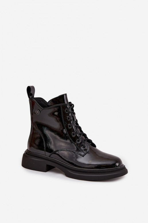   su lako efektu Aulinukai pašiltinti Juodos spalvos Gisella