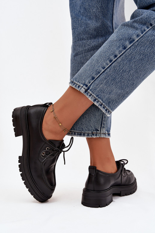 batai  iš eko odos Juodos spalvos Adrelle