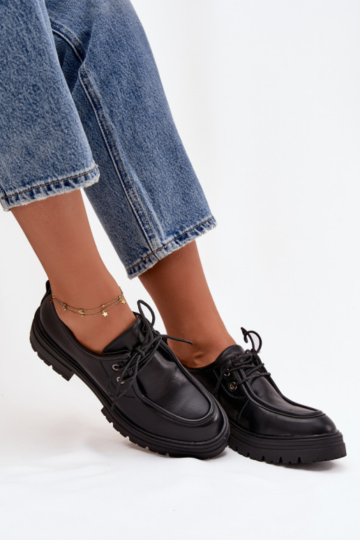 batai  iš eko odos Juodos spalvos Adrelle