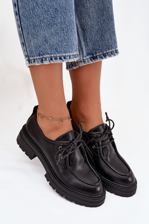 batai  iš eko odos Juodos spalvos Adrelle