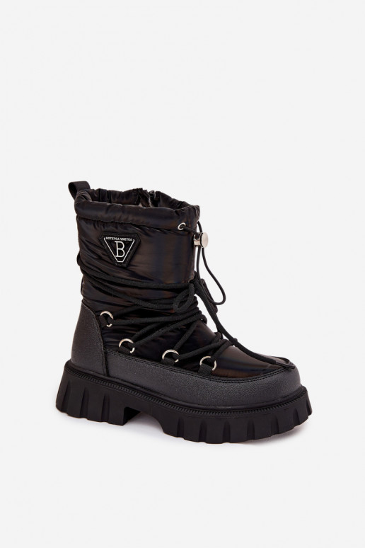 Vaikiški sniego batai Juodos spalvos Adelisse