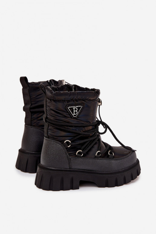 Vaikiški sniego batai Juodos spalvos Adelisse