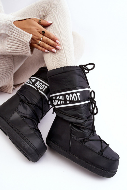   sniego batai Juodos spalvos Venila