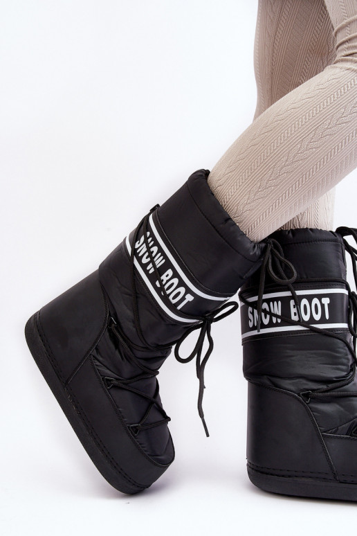   sniego batai Juodos spalvos Venila