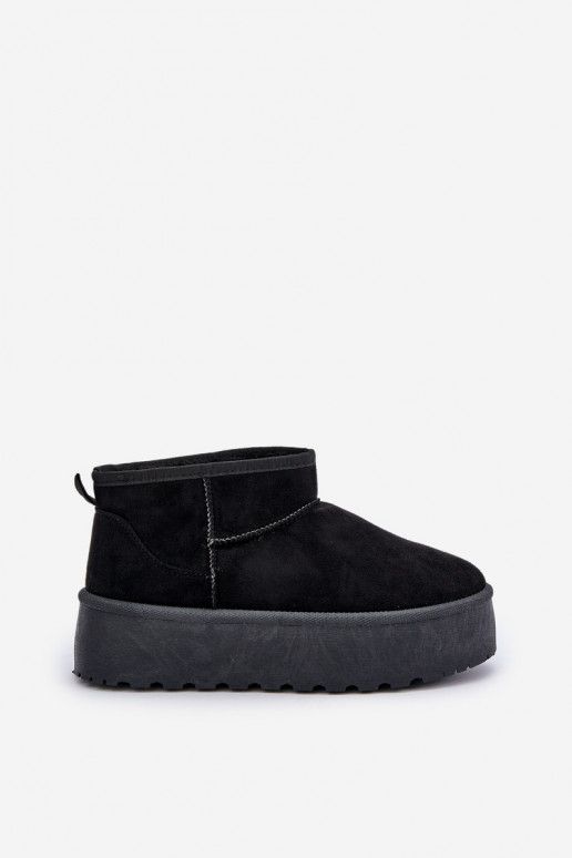  sniego batai su platforma Juodos spalvos Ninala