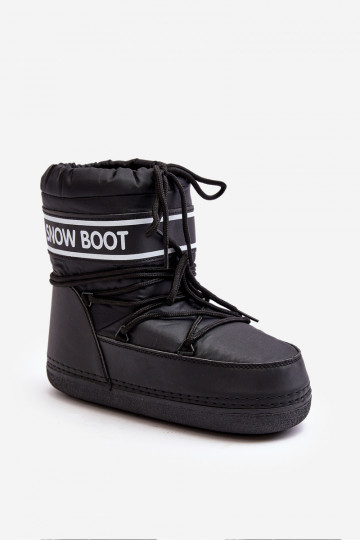  Suvarstomi žieminiai batai Juodos spalvos Soia