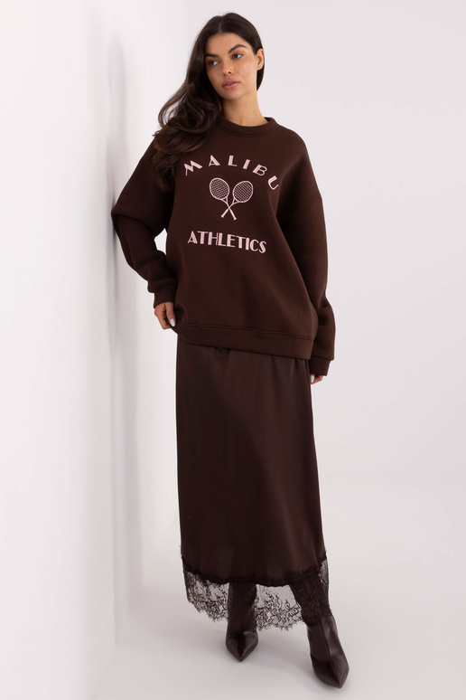 Bluza MJ tamsiai ruda