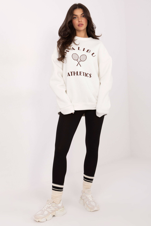 Ekrų spalvos megztinis Bluza MJ