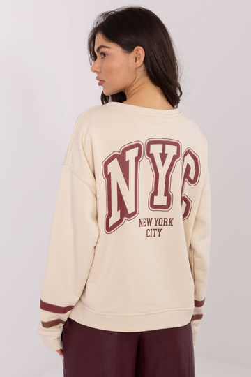 Bluza MJ BL smėlio spalvos