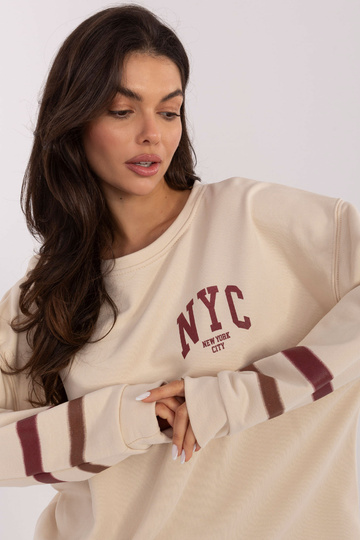 Bluza MJ BL smėlio spalvos 2