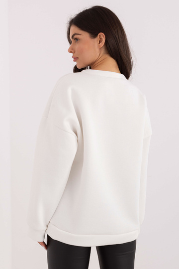 Mėlyna bliuzonė ecru spalvos 2