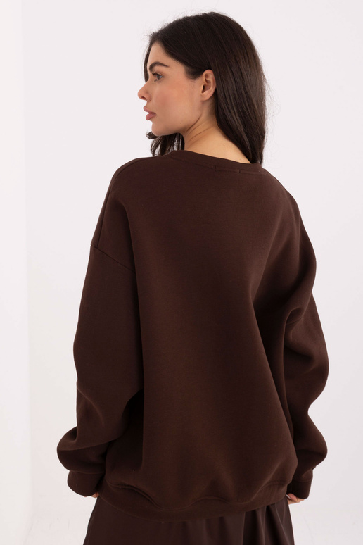 Bluza MJ tamsiai ruda