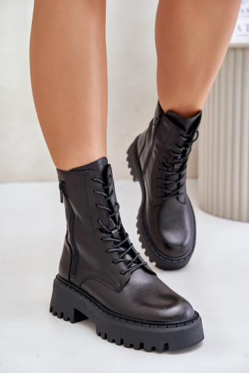   pašiltinti aulinukai  Big Star OO274A387 Juodos spalvos