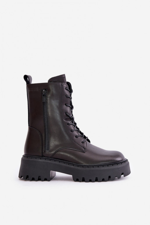   pašiltinti aulinukai  Big Star OO274A387 Juodos spalvos