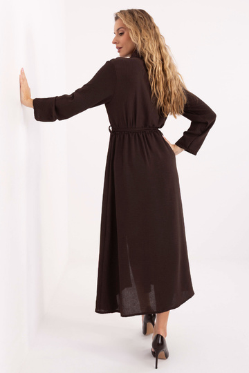 Suknelė tamsiai ruda