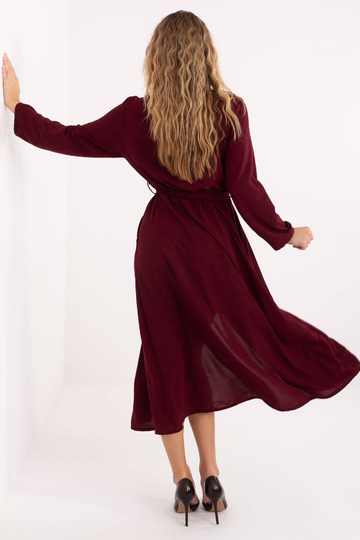 Suknelė bordo spalvos