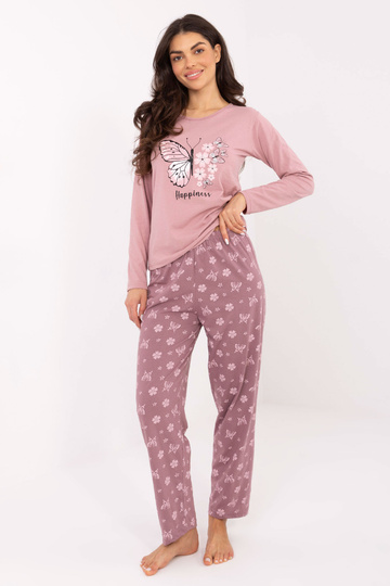 Pižama šviesiai rožinė