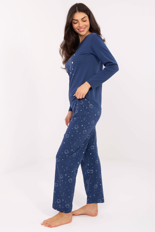 Pižama tamsiai mėlyna