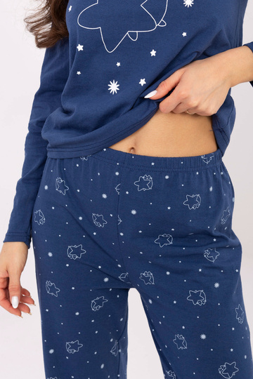 Pižama tamsiai mėlyna 2