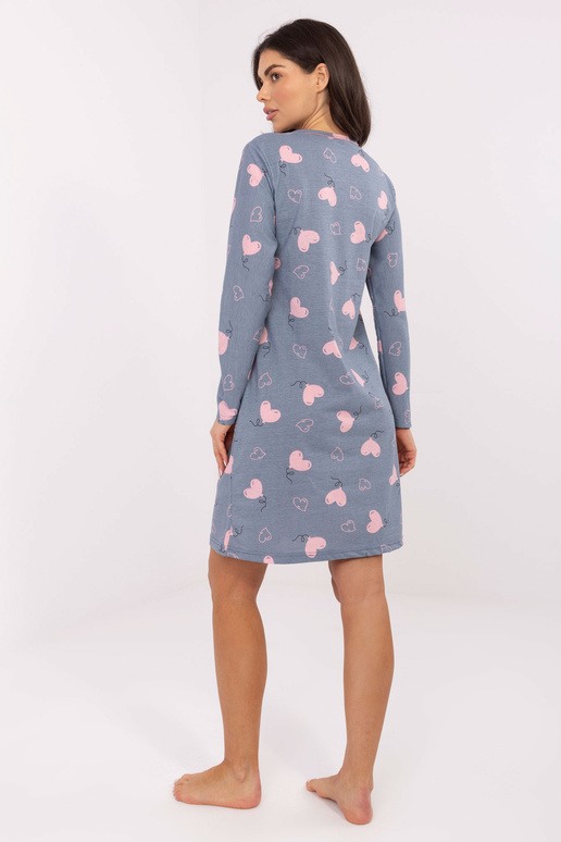 Naktinė marškiniai tamsiai mėlyni