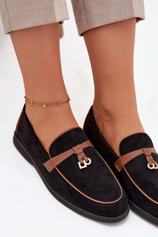 Mokasinai Mokasinai  Z iš eko zomšosu Juodos spalvos Darwen