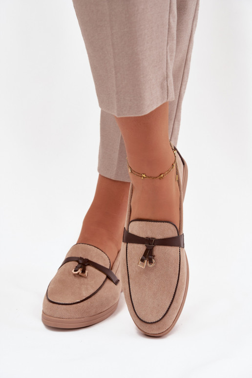 Mokasinai Mokasinai  Z iš eko zomšosu smėlio spalvos Darwen