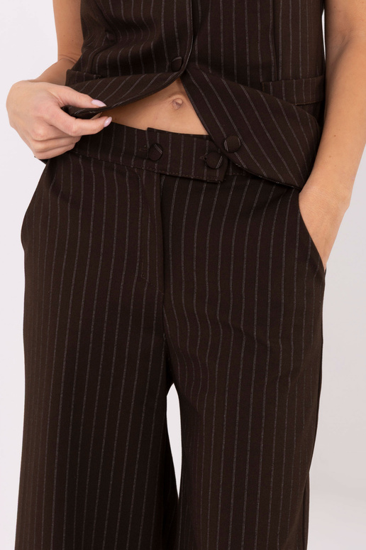 Kelnės IT SP tamsiai rudos spalvos