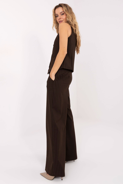 Kelnės IT SP tamsiai rudos spalvos