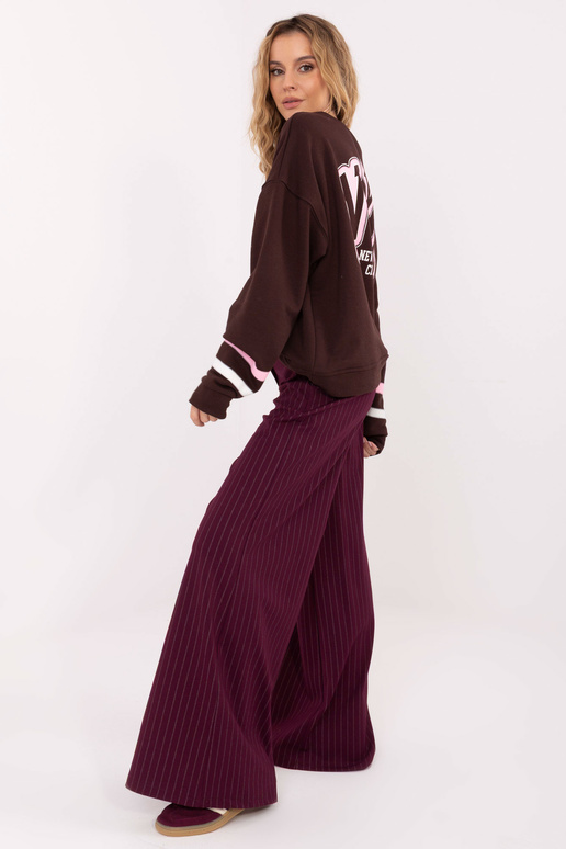 Bluza MJ tamsiai ruda